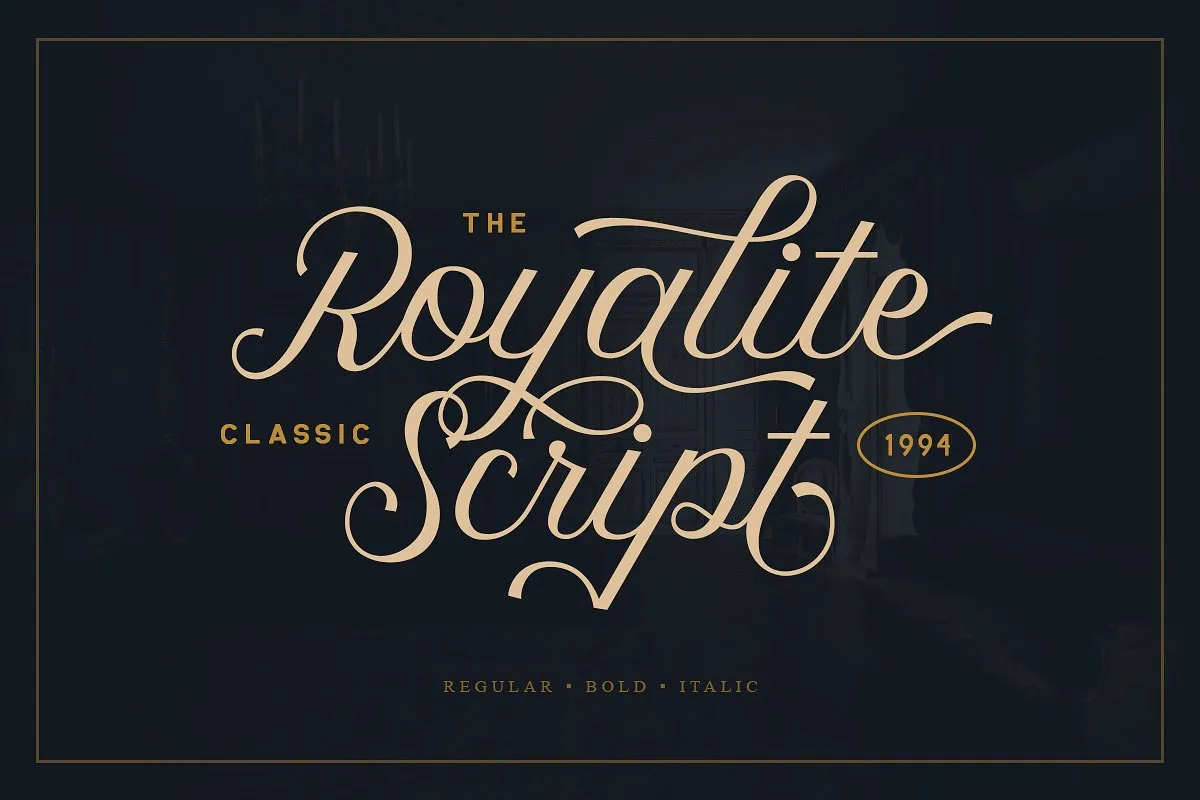 Royalite Script Font