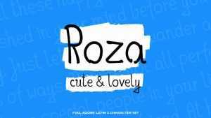 Roza Font › Fontesk