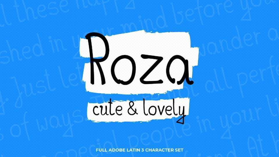 Roza Font › Fontesk