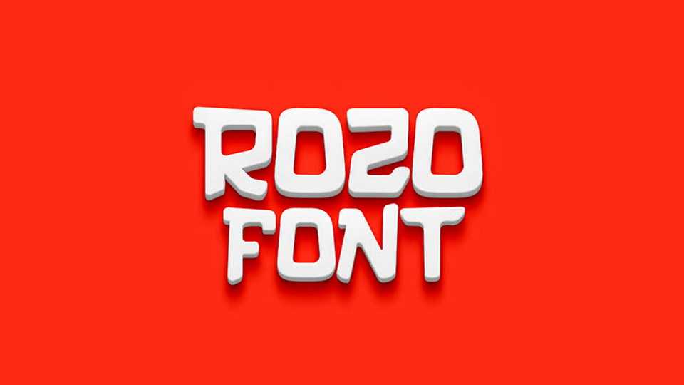 Rozo Font Family › Fontesk
