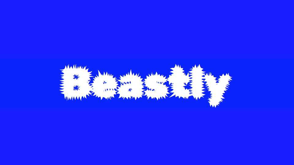 Rubik Beastly Font › Fontesk