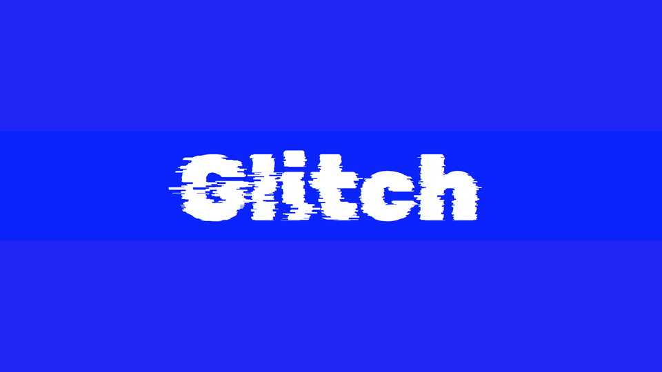 Rubik Glitch Font › Fontesk