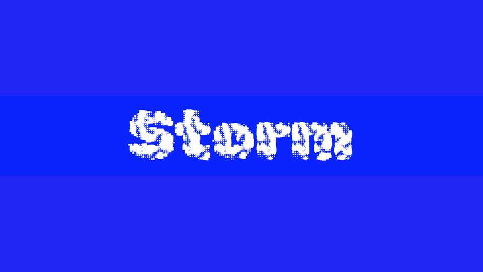 Rubik Storm Font › Fontesk