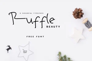 Ruffle Beauty Font