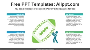 Rugby Ball PowerPoint Diagram
