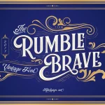 Rumble Brave Typeface