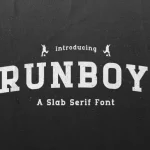 Runboy Slab Serif Font