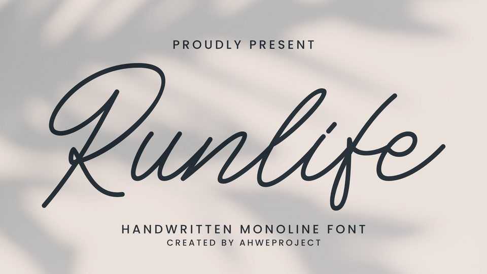 Runlife Font › Fontesk