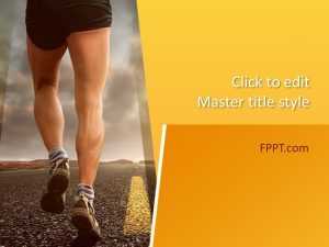 Runner PowerPoint Template