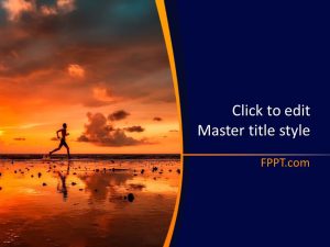 Running PowerPoint Template