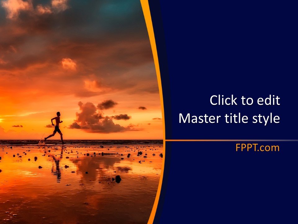 Running PowerPoint Template