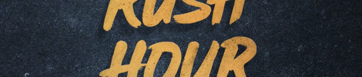 Rush Hour Brush Font