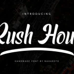 Rush Hour Script Font