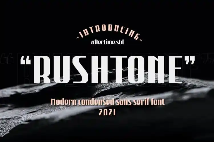 RUSHTONE - Sans Serif Font