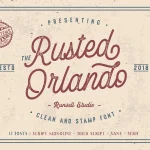 Rusted Orlando Font Family