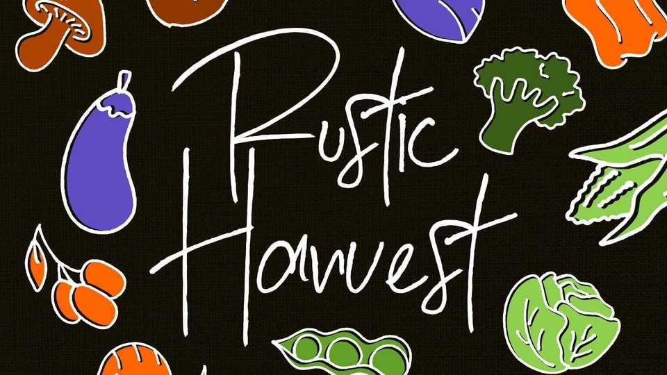 Rustic Harvest Font › Fontesk
