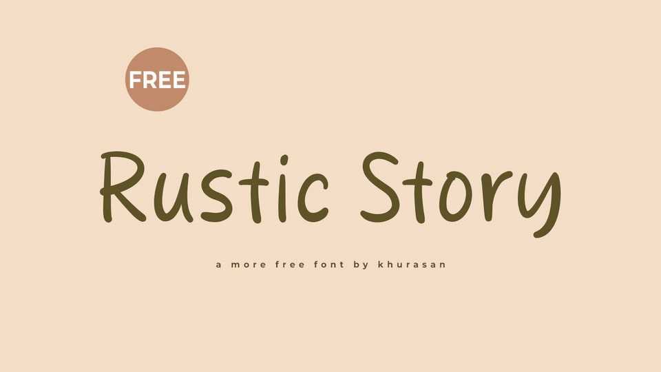 Rustic Story Font › Fontesk