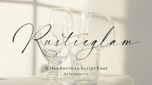 Rusticglam Font › Fontesk