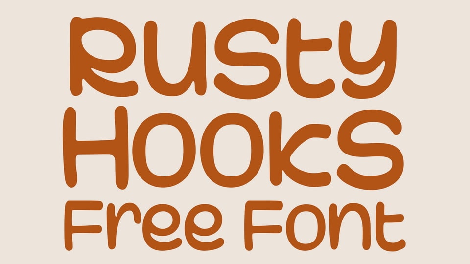 Rusty Hooks Font › Fontesk
