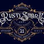 Rusty Store Font › Fontesk