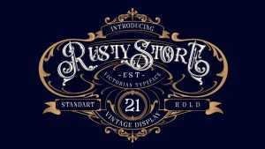 Rusty Store Font › Fontesk