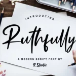 Ruthfully Handwritten Font