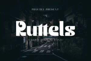 Ruttels Font
