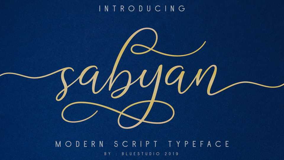 Sabyan Script Font › Fontesk