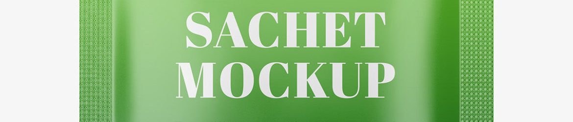 Sachet mockup Sachet mockup
