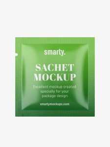 Sachet mockup