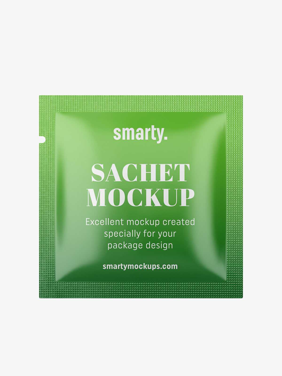 Sachet mockup