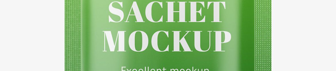 Sachet mockup