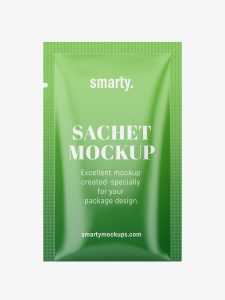 Sachet mockup