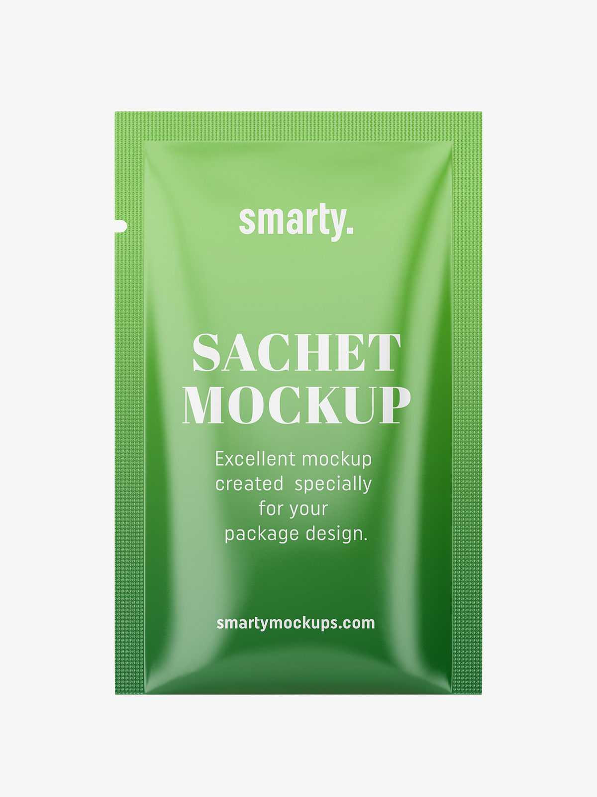 Sachet mockup