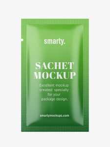 Sachet mockup