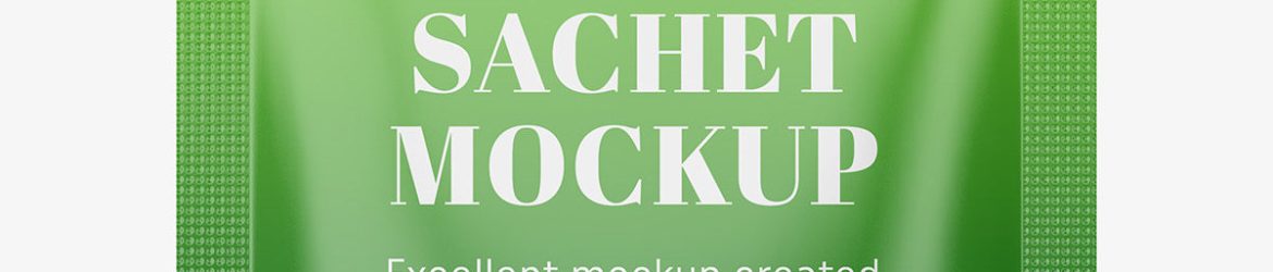 Sachet mockup Sachet mockup