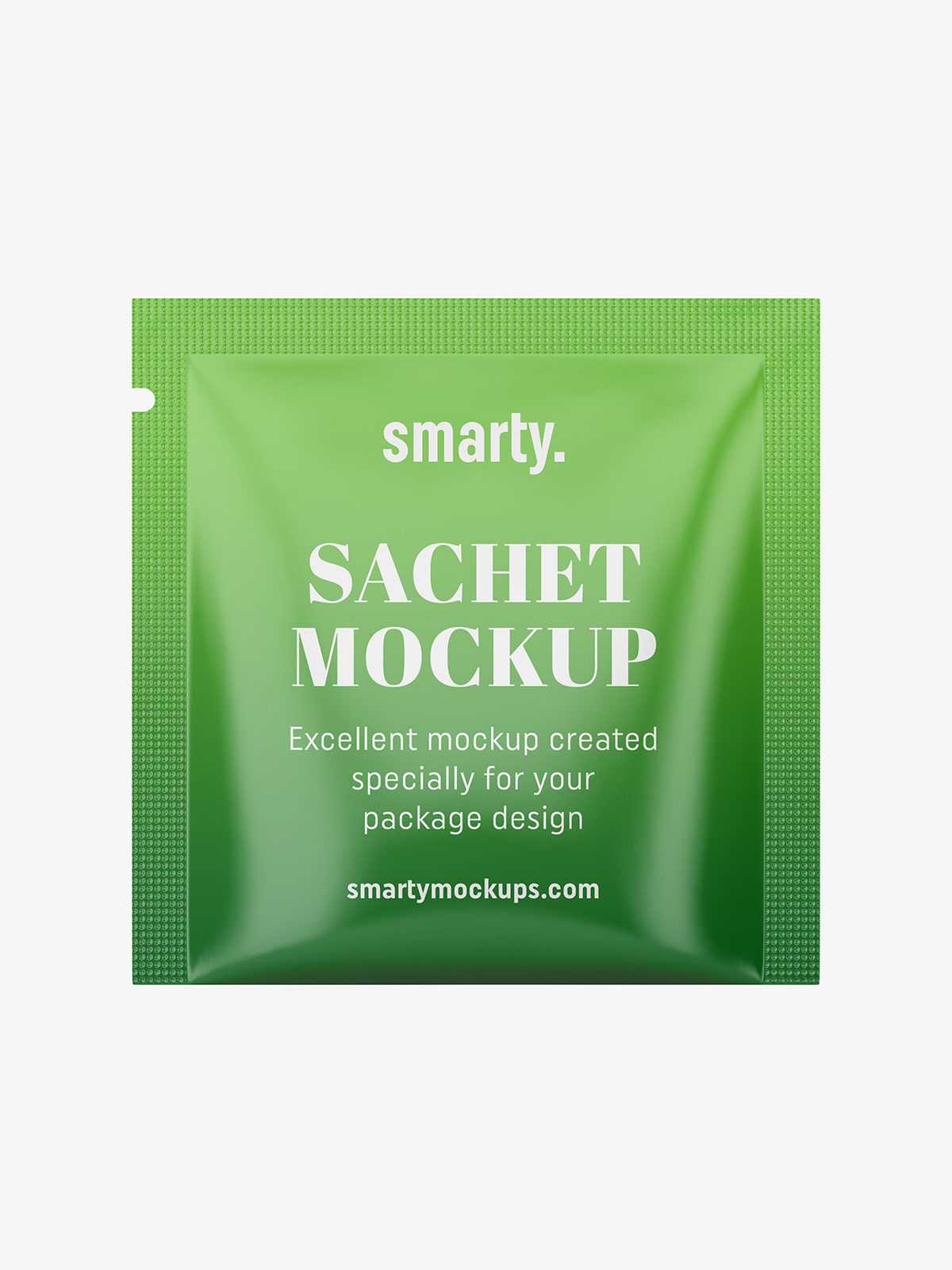 Sachet mockup