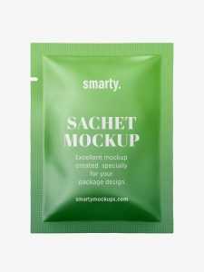 Sachet mockup / matt