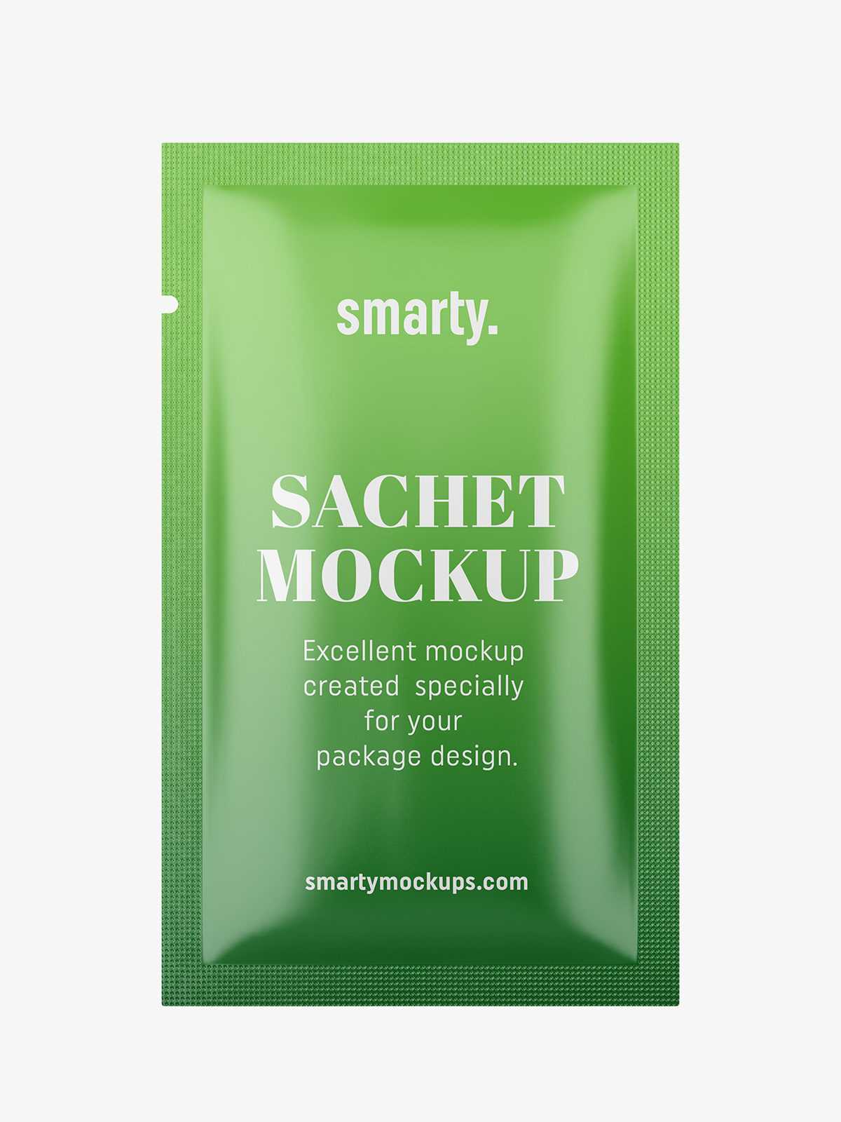 Sachet mockup