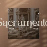 Sacramento Serif Font
