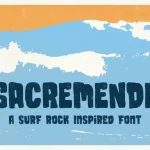 Sacremende Display Font - Fonte Grátis Sacremende Display Font