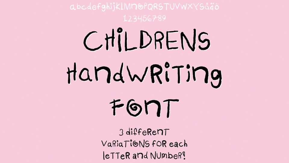 Sade Kids Font › Fontesk