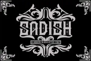 Sadish Blackletter Font