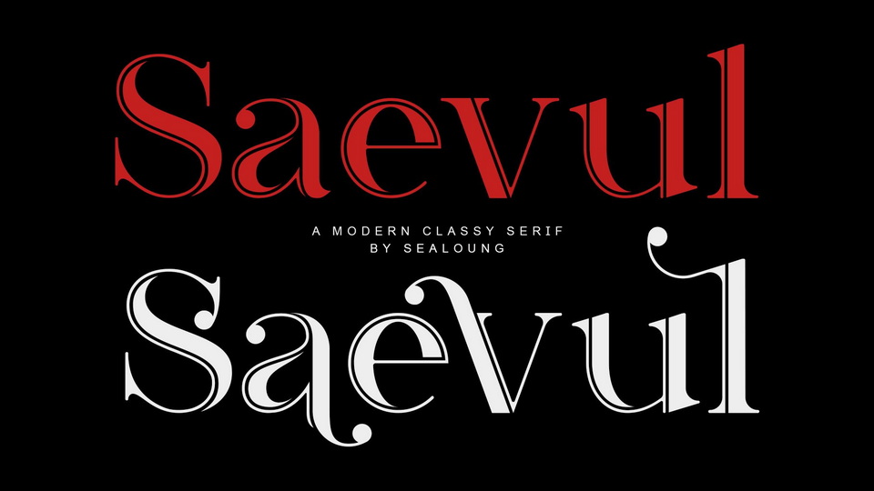 Saevul Font › Fontesk