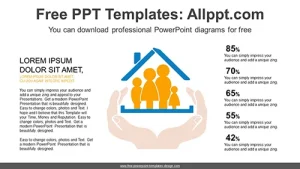 Safe House PowerPoint Diagram