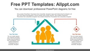Safeguard Family PowerPoint Diagram