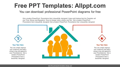 Safeguard Family PowerPoint Diagram