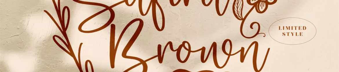 Safira Brown Font