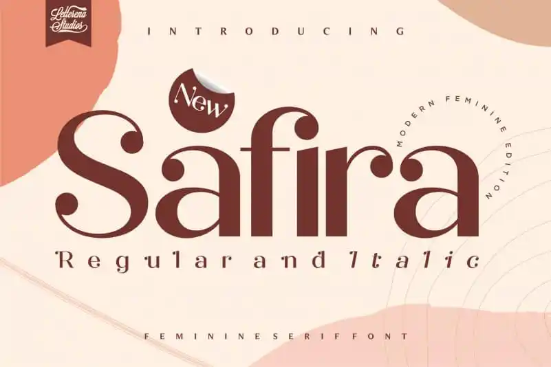 Safira - Sans Serif Font