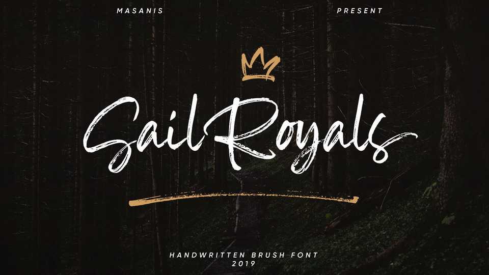 Sail Royals Script Font › Fontesk